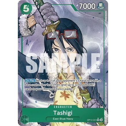 Tashigi (Alternate Art) (OP12-031) - Legacy of the Master Foil