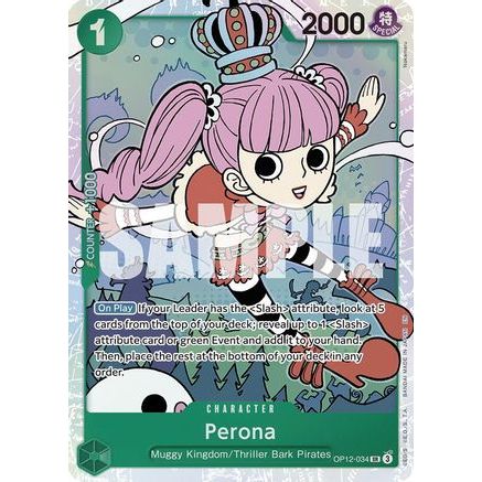 Perona (OP12-034) - Legacy of the Master Foil