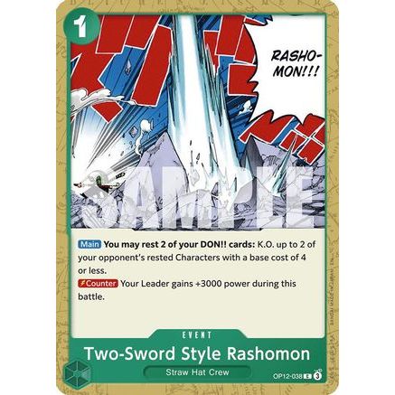 Two-Sword Style Rashomon (OP12-038) - Legacy of the Master