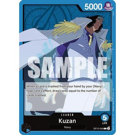 Kuzan (040) (OP12-040) - Legacy of the Master