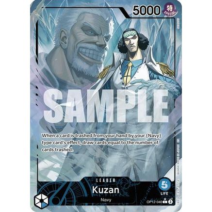 Kuzan (040) (Alternate Art) (OP12-040) - Legacy of the Master Foil