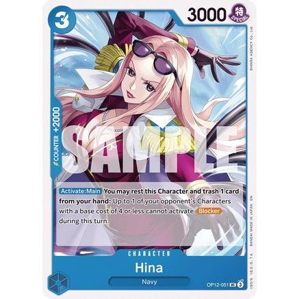 Hina (OP12-051) - Legacy of the Master
