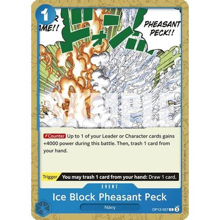 Ice Block Pheasant Peck (OP12-057) - Legacy of the Master