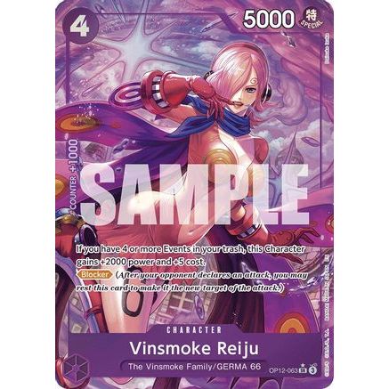 Vinsmoke Reiju (Alternate Art) (OP12-063) - Legacy of the Master Foil