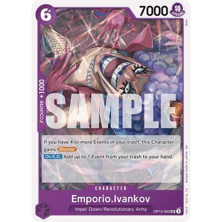 Emporio.Ivankov (065) (OP12-065) - Legacy of the Master