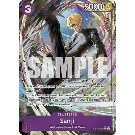 Sanji (070) (Alternate Art) (OP12-070) - Legacy of the Master Foil