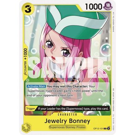Jewelry Bonney (101) (OP12-101) - Legacy of the Master