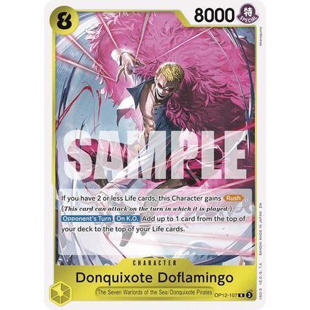Donquixote Doflamingo (OP12-107) - Legacy of the Master Foil