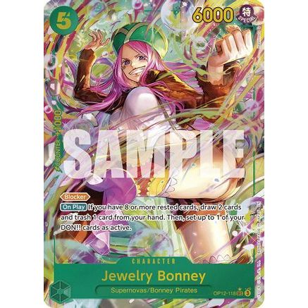 Jewelry Bonney (118) (Alternate Art) (OP12-118) - Legacy of the Master Foil