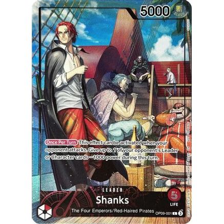 Shanks (2025 PSA Magazine Promo) (OP09-001) - One Piece Promotion Cards Foil
