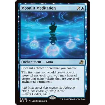 Moonlit Meditation (EOE-069) - Edge of Eternities Foil