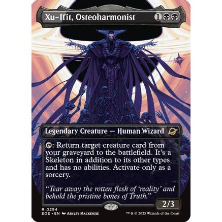 Xu-Ifit, Osteoharmonist (Borderless) (EOE-294) - Edge of Eternities