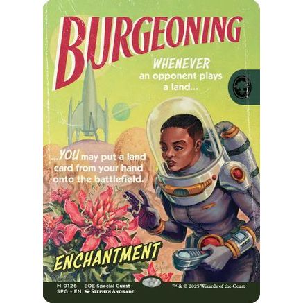 Burgeoning (Showcase) (SPG-126) - Special Guests Foil