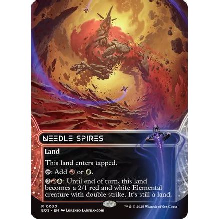 Needle Spires (0030) (Borderless) (EOS-030) - Edge of Eternities: Stellar Sights