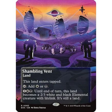 Shambling Vent (0083) (Borderless) (EOS-083) - Edge of Eternities: Stellar Sights