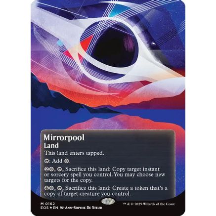 Mirrorpool (0162) (Borderless) (Galaxy Foil) (EOS-162) - Edge of Eternities: Stellar Sights Foil