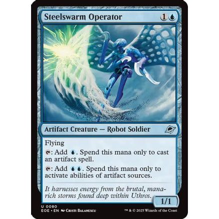 Steelswarm Operator (EOE-080) - Edge of Eternities Foil