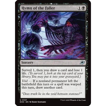Hymn of the Faller (EOE-107) - Edge of Eternities Foil