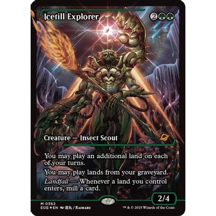 Icetill Explorer (Showcase) (EOE-362) - Edge of Eternities Foil
