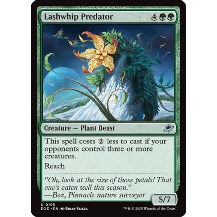 Lashwhip Predator (EOE-195) - Edge of Eternities