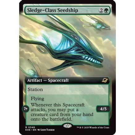 Sledge-Class Seedship (Extended Art) (EOE-346) - Edge of Eternities Foil