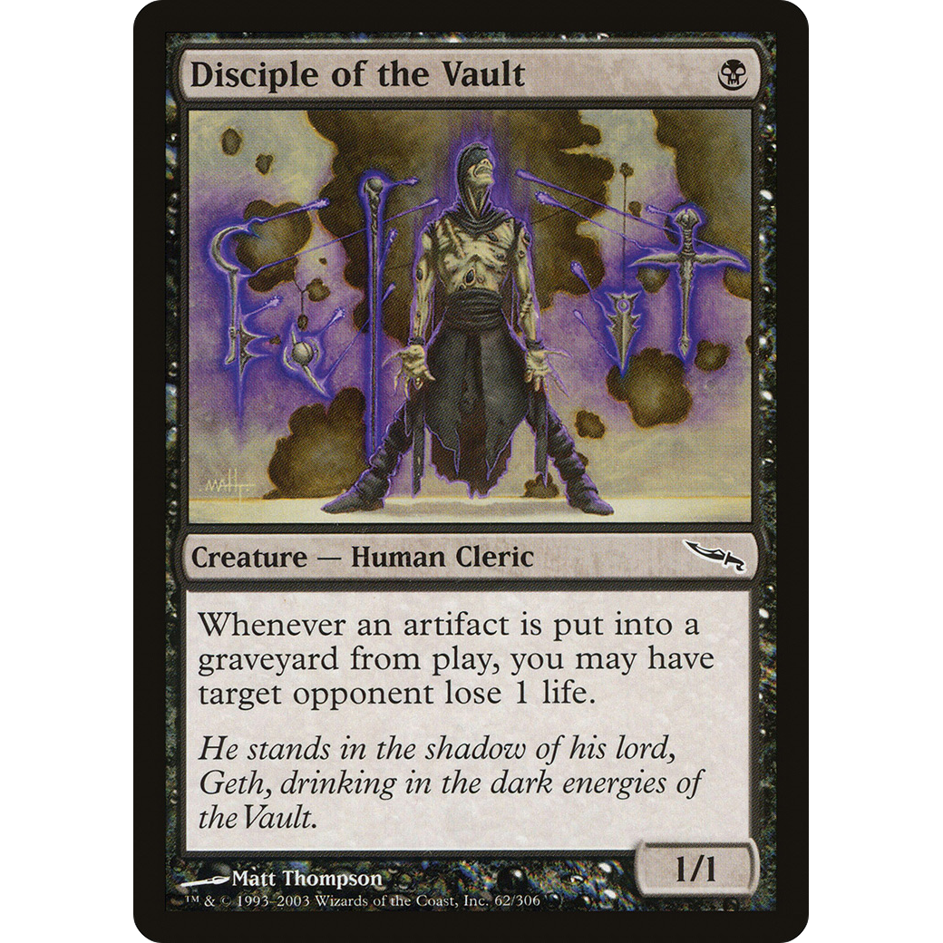 Disciple of the Vault (MRD-062) - Mirrodin