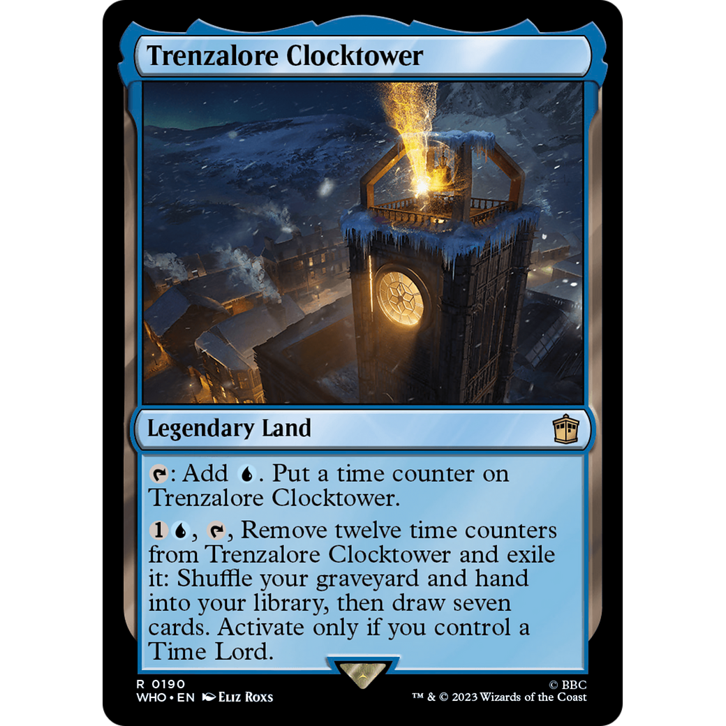 Trenzalore Clocktower (WHO-190) - Doctor Who Foil