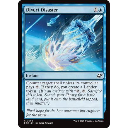 Divert Disaster (EOE-055) - Edge of Eternities Foil