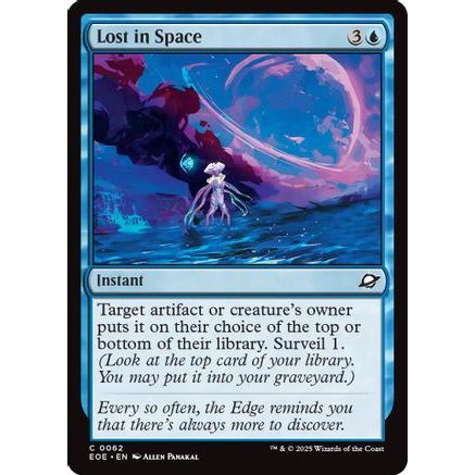 Lost In Space (EOE-062) - Edge of Eternities Foil