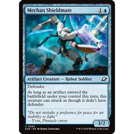 Mechan Shieldmate (EOE-065) - Edge of Eternities Foil