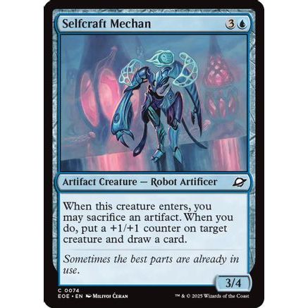 Selfcraft Mechan (EOE-074) - Edge of Eternities Foil