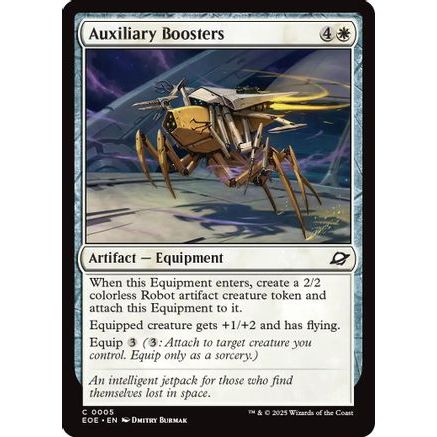 Auxiliary Boosters (EOE-005) - Edge of Eternities Foil