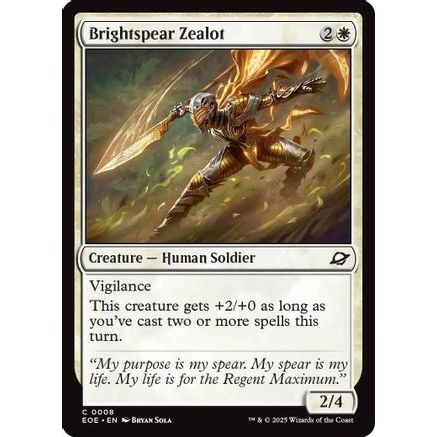 Brightspear Zealot (EOE-008) - Edge of Eternities