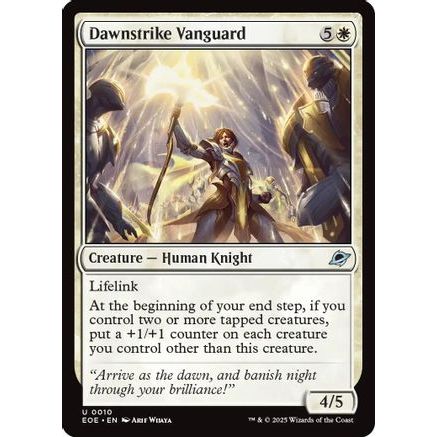 Dawnstrike Vanguard (EOE-010) - Edge of Eternities Foil