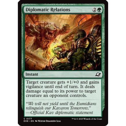 Diplomatic Relations (EOE-177) - Edge of Eternities