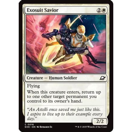 Exosuit Savior (EOE-016) - Edge of Eternities Foil