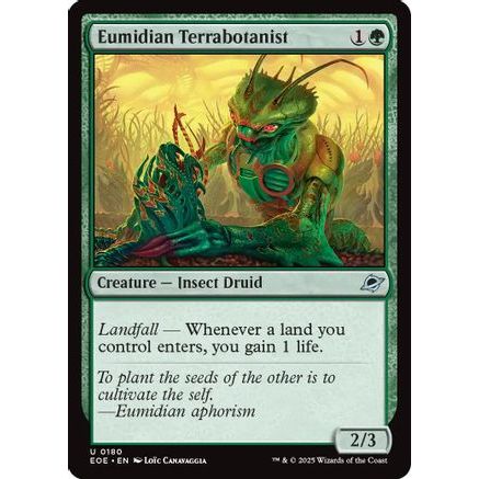 Eumidian Terrabotanist (EOE-180) - Edge of Eternities Foil