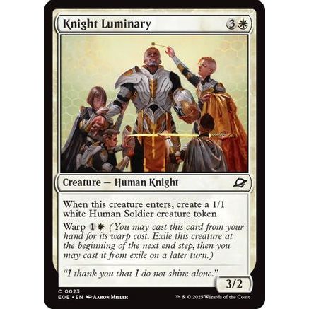 Knight Luminary (EOE-023) - Edge of Eternities