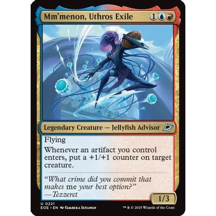 Mm'menon, Uthros Exile (EOE-221) - Edge of Eternities Foil