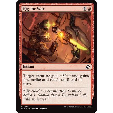 Rig for War (EOE-156) - Edge of Eternities Foil