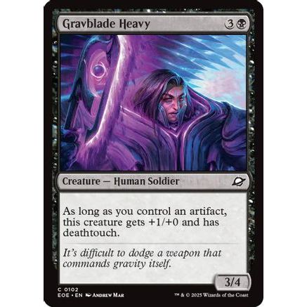 Gravblade Heavy (EOE-102) - Edge of Eternities Foil