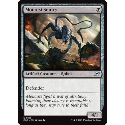 Monoist Sentry (EOE-111) - Edge of Eternities Foil