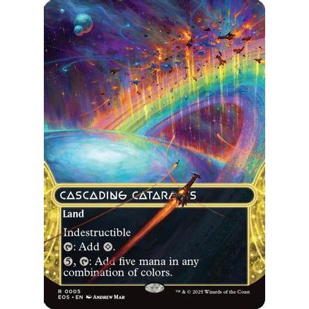 Cascading Cataracts (0005) (Borderless) (EOS-005) - Edge of Eternities: Stellar Sights