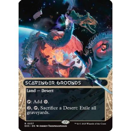 Scavenger Grounds (0037) (Borderless) (EOS-037) - Edge of Eternities: Stellar Sights