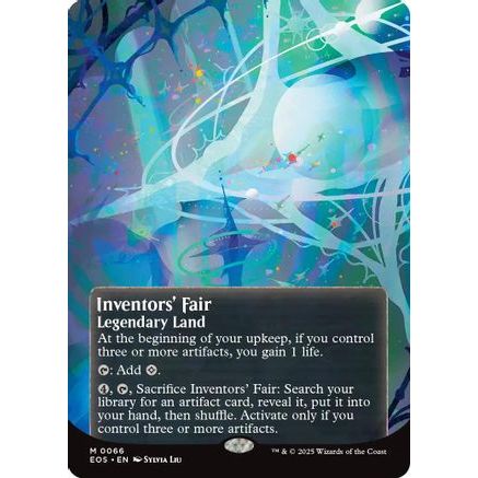 Inventors' Fair (0066) (Borderless) (EOS-066) - Edge of Eternities: Stellar Sights Foil