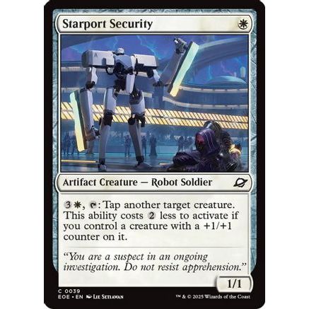 Starport Security (EOE-039) - Edge of Eternities Foil