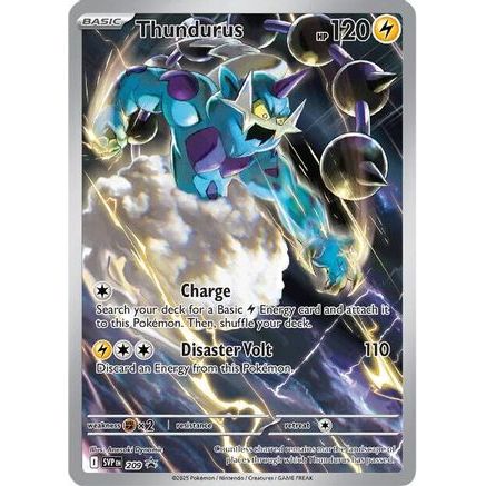 Thundurus - 209 209 - SV Scarlet & Violet Promo Cards Holofoil