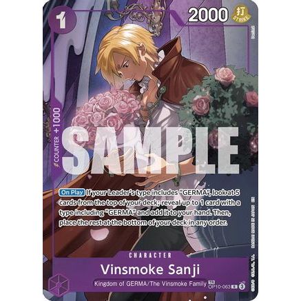 Vinsmoke Sanji (TR) (OP10-063) - Legacy of the Master Foil