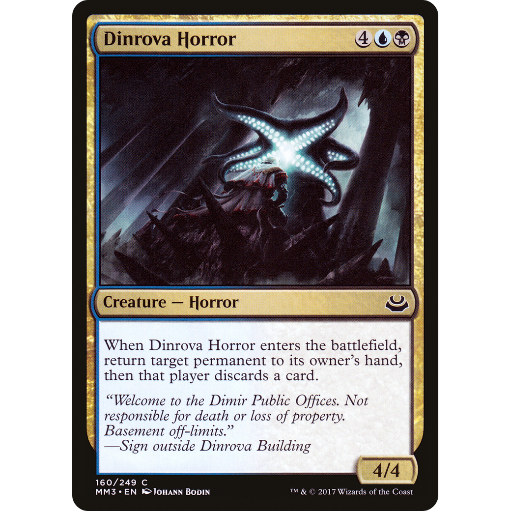 Dinrova Horror (MM3-160) - Modern Masters 2017