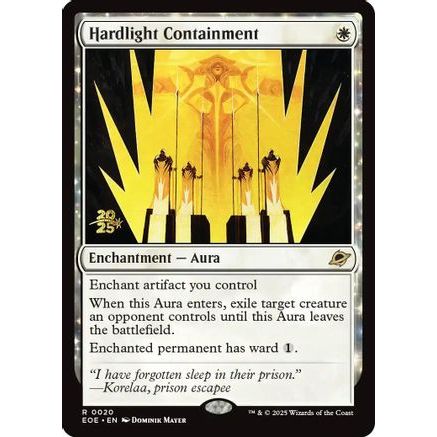 Hardlight Containment (PRE-020) - Prerelease Cards Foil